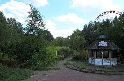 Spreepark Blick auf das Riesenrad