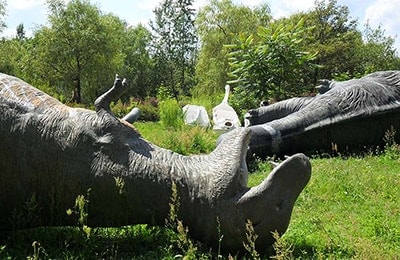 Dinosaurier im Spreepark